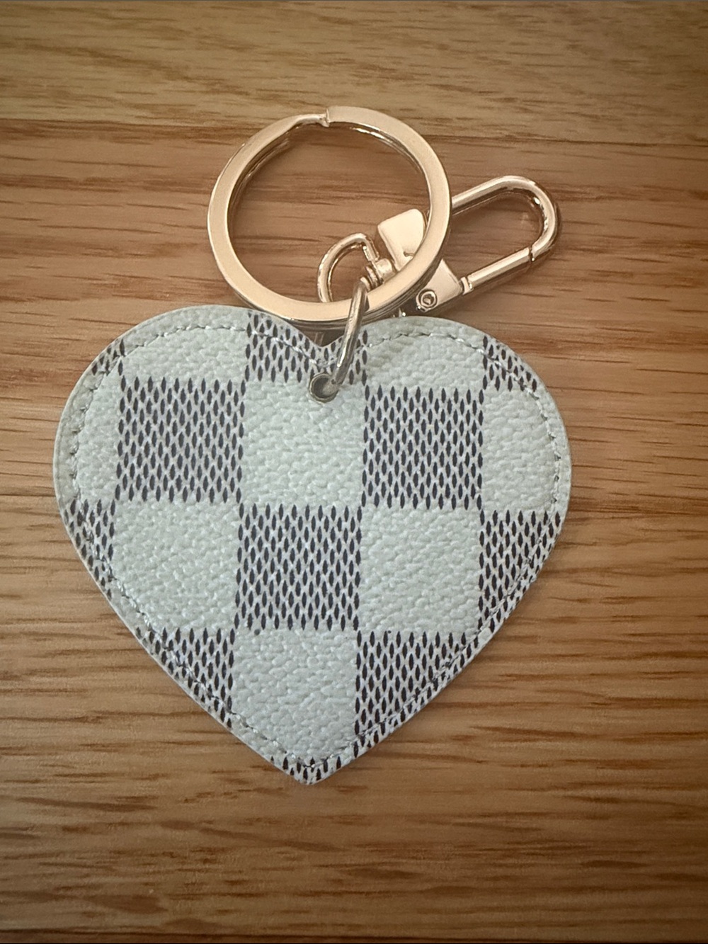 Dual ring/clip keychain